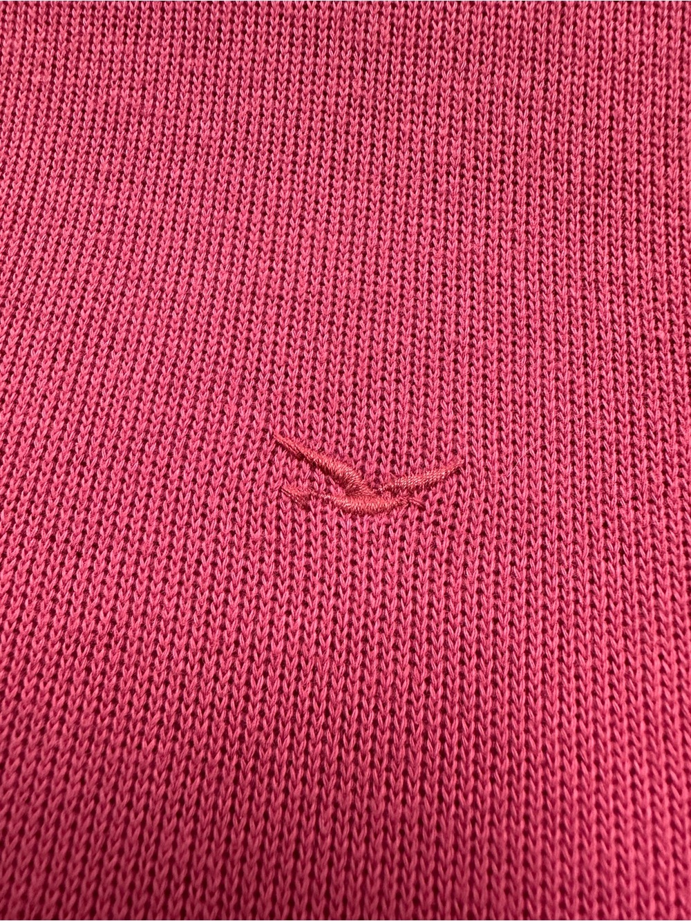 Faconnable Raspberry Zip Mock-Neck Sweater - Picture 3 of 5